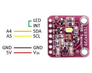 tcs34725 rgb sensor